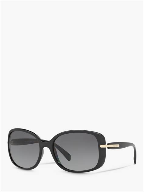 prada ladies wrap around sunglasses|prada rectangular sunglasses.